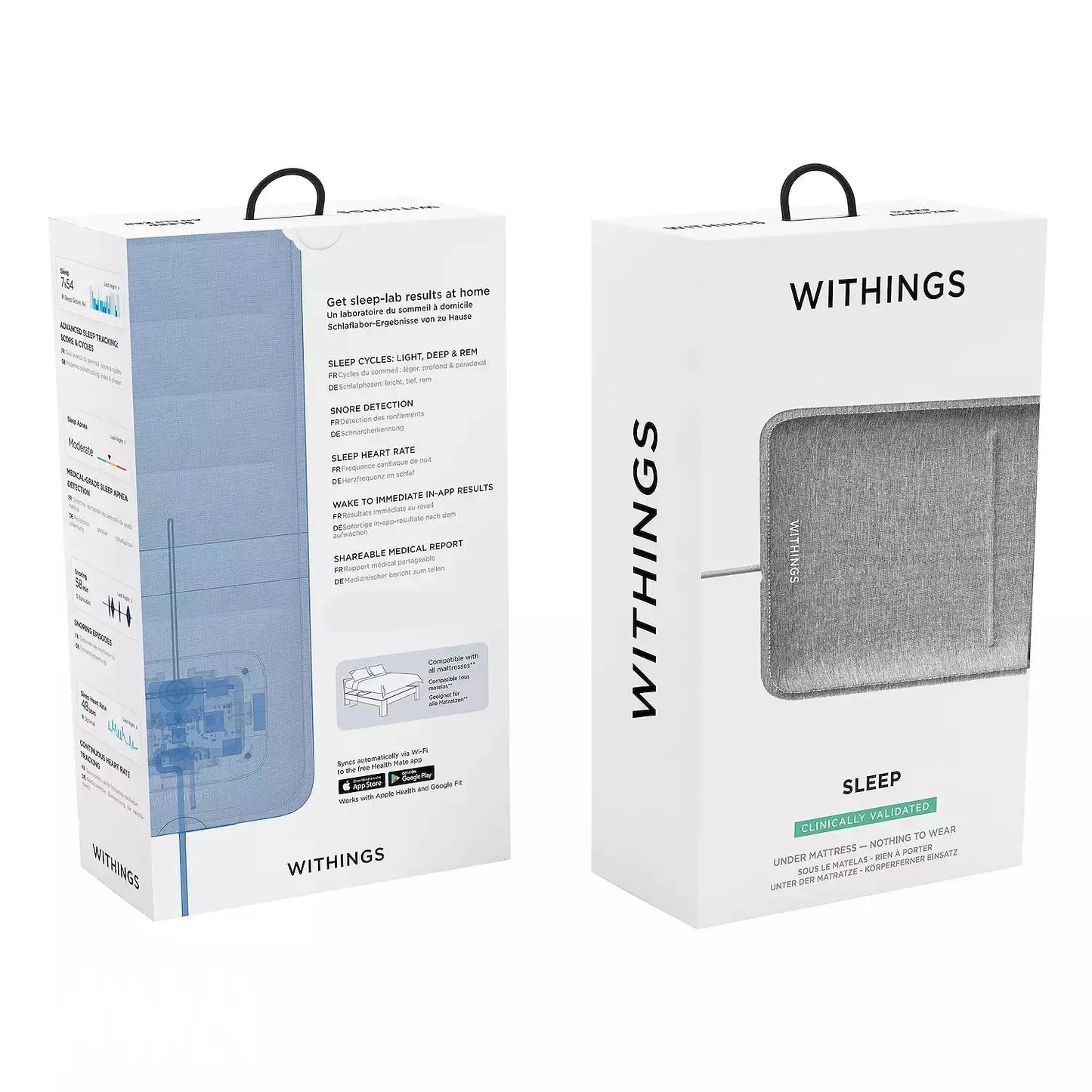 Withings Sleep Tracker Mat Enforce Records