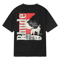Rhude Moonlight Wolf Pocket T-Shirt Enforce Records