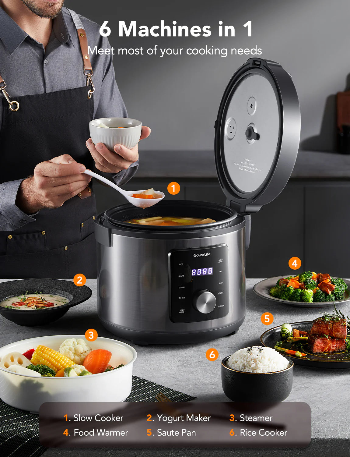 GoveeLife Smart Rice Cooker Pro