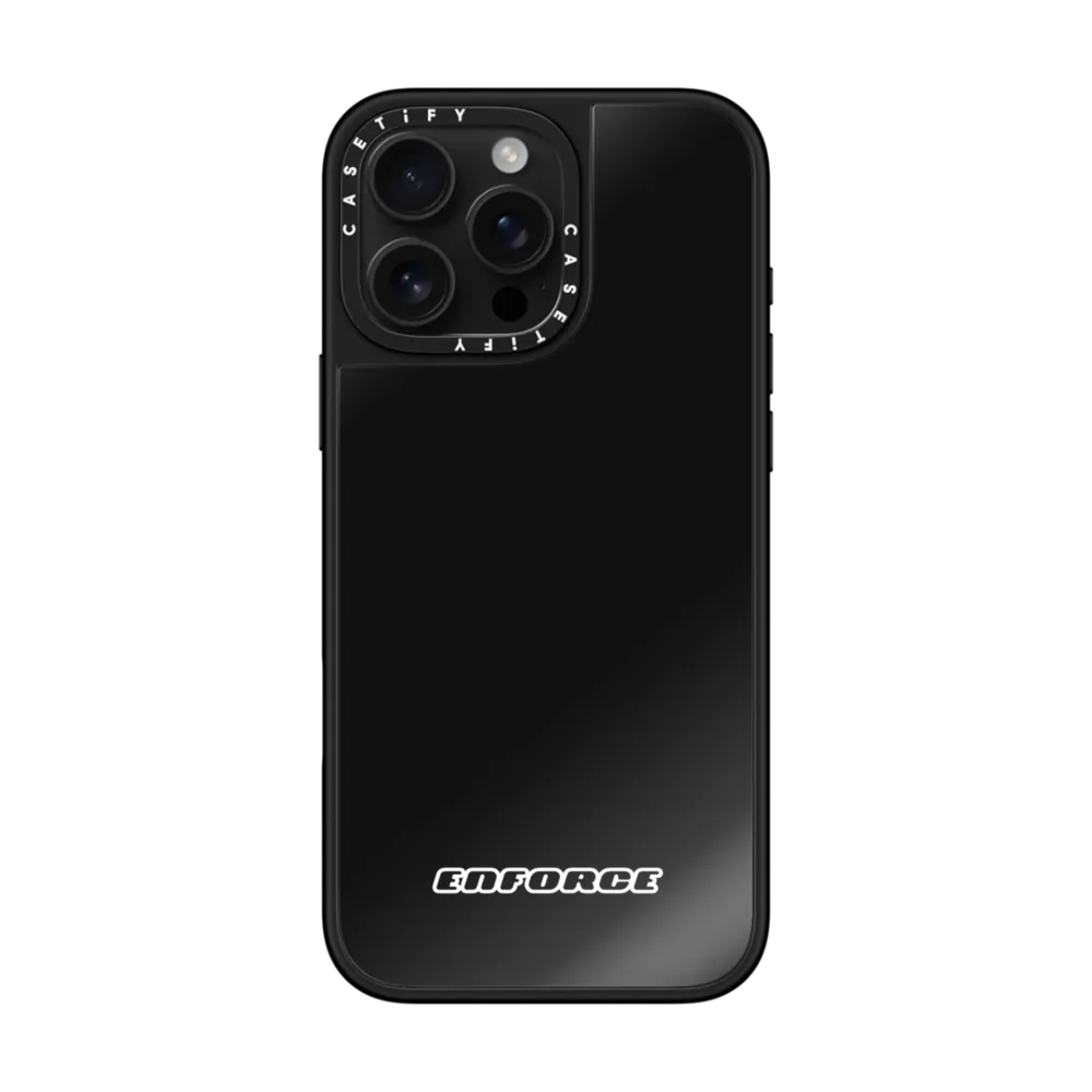 ENFORCE Casetify iPhone Black Mirror Cases