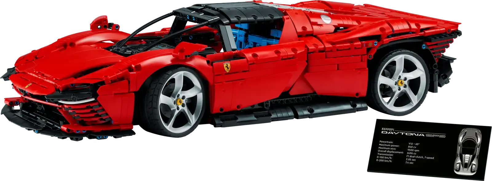 LEGO Ferrari Daytona SP3 Enforce Records
