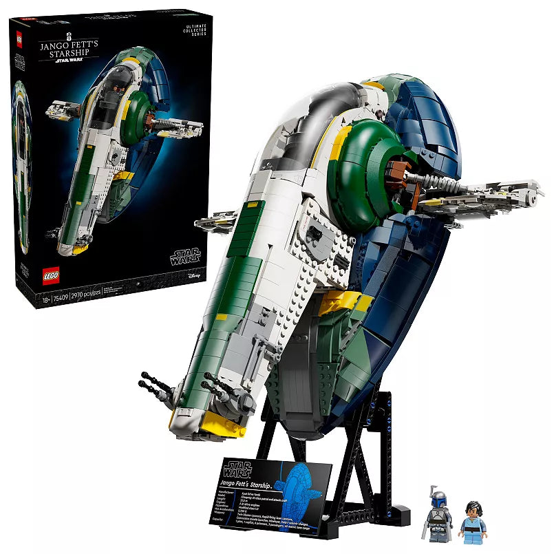 LEGO Star Wars Jango Fett’s Firespray-Class Starship Set 75409