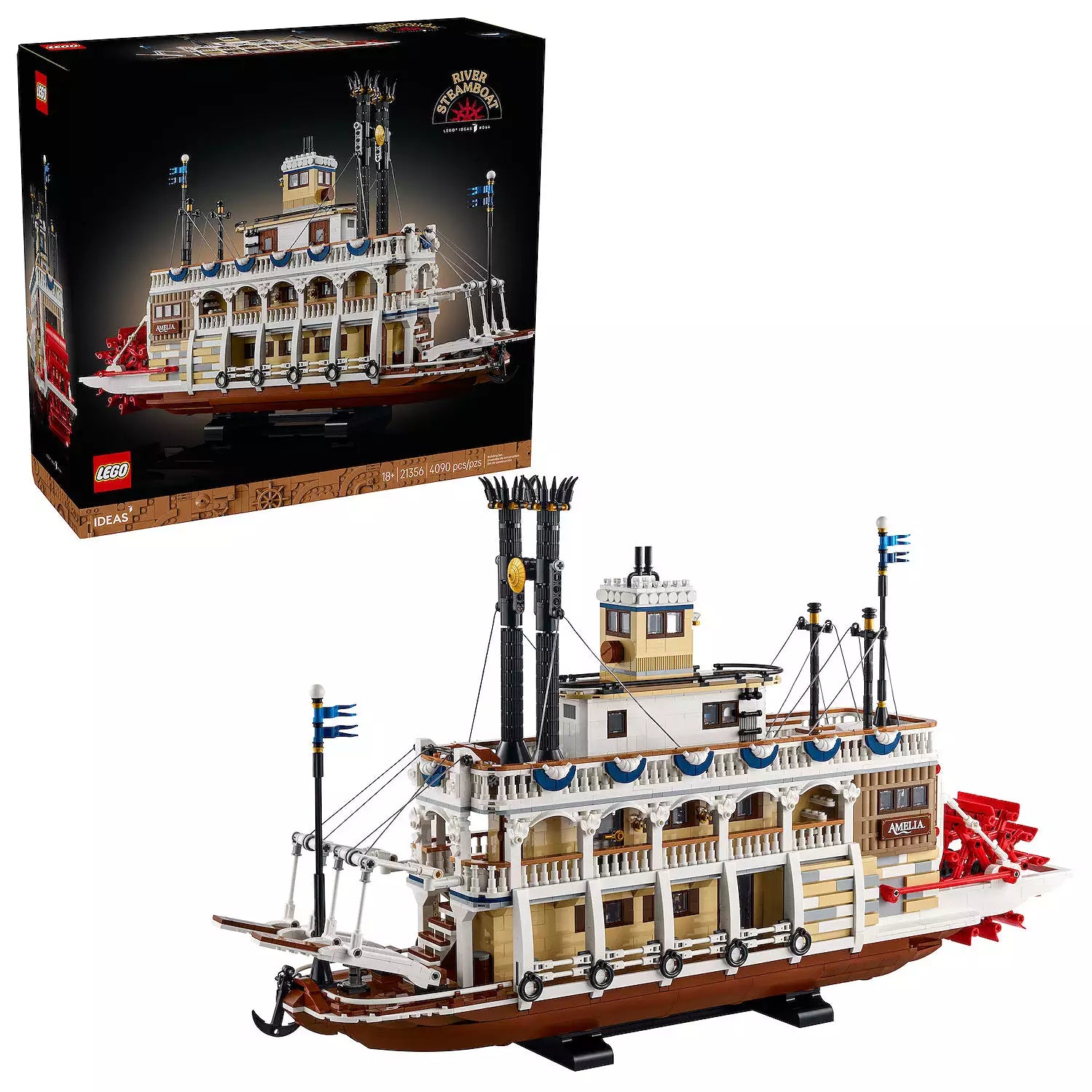 LEGO Ideas River Steamboat 21356