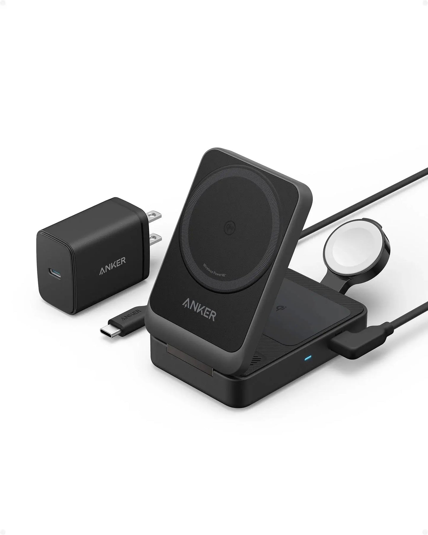 Anker MagGo Wireless Charging Station (Foldable 3-in-1) Enforce Records