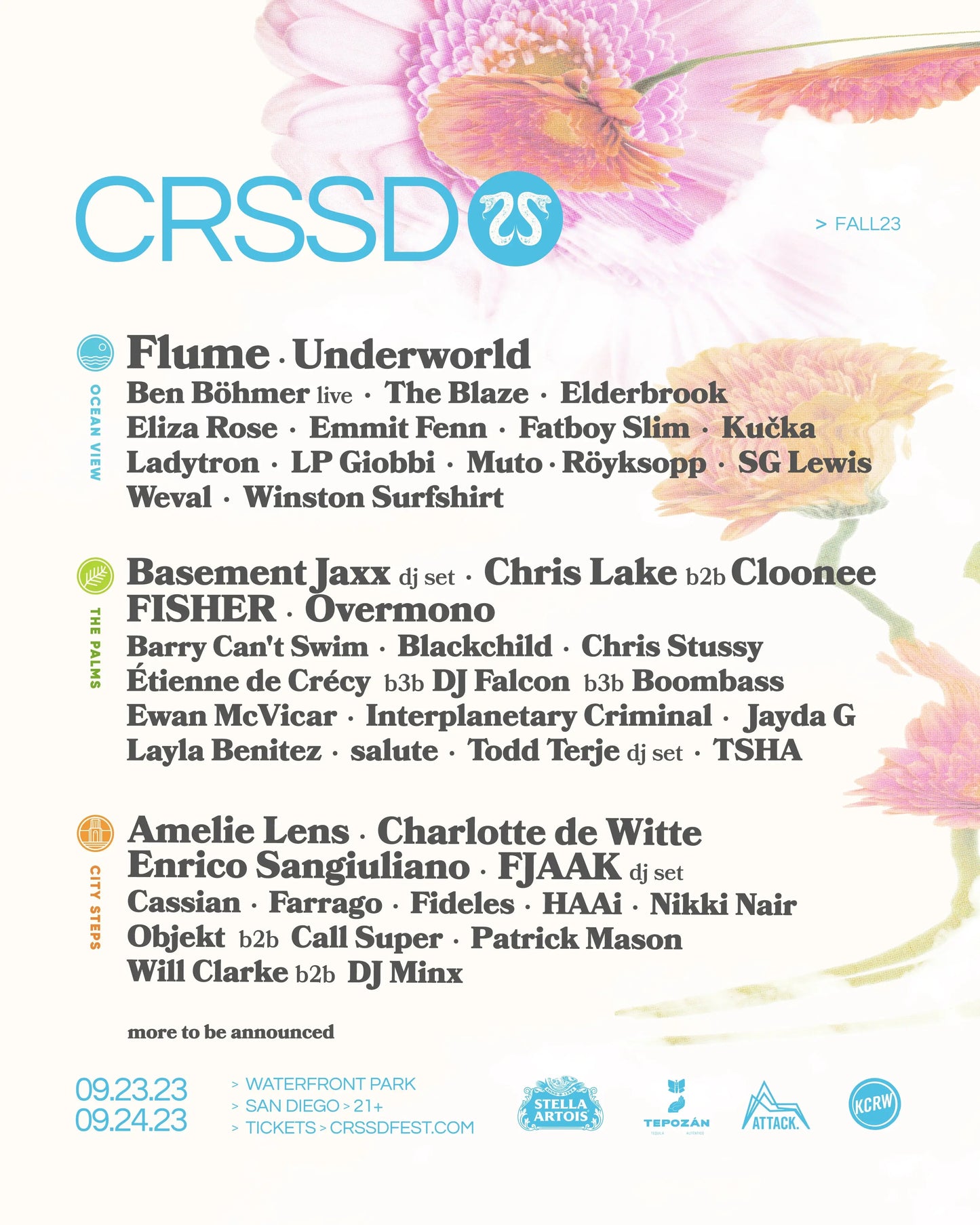 CRSSD FESTIVAL FALL '23 Enforce Records