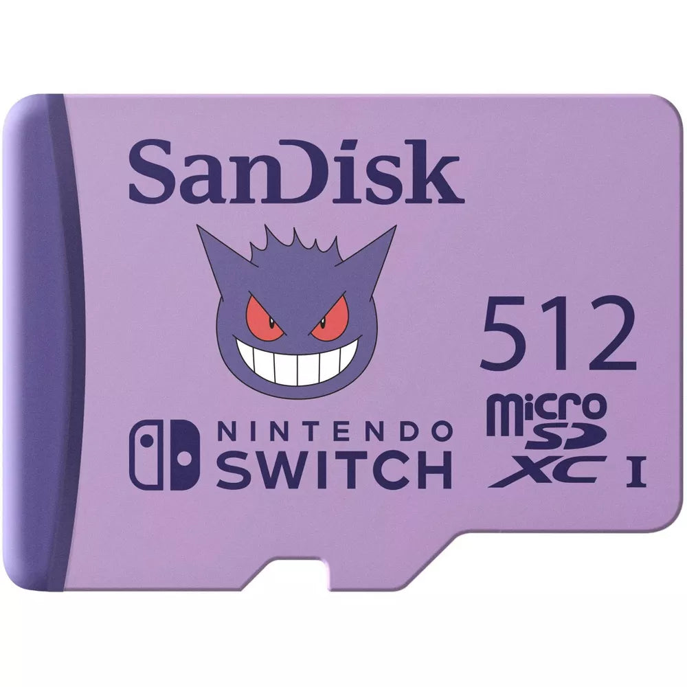 SanDisk Nintendo Switch Pokemon MicroSD Memory Card
