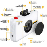 Kodak Step Digital Instant Camera 10MP w/ ZeroInk Technology Enforce Records