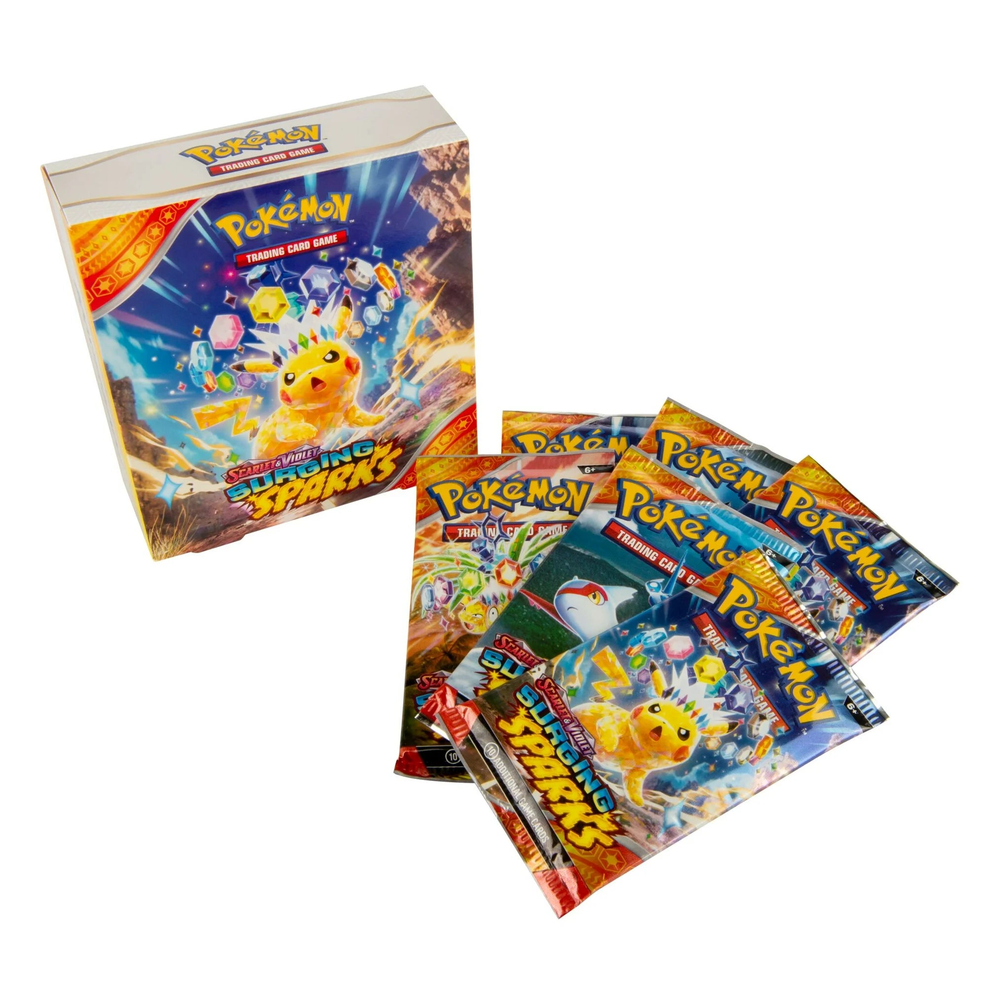 Pokemon English: Surging Sparks Booster Bundle